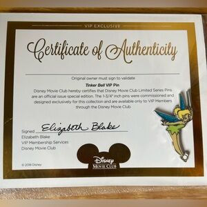 Disney Tinkerbell collectors pin